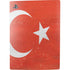 Turkish Flag Distressed PS5 Digital Edition Console Skin